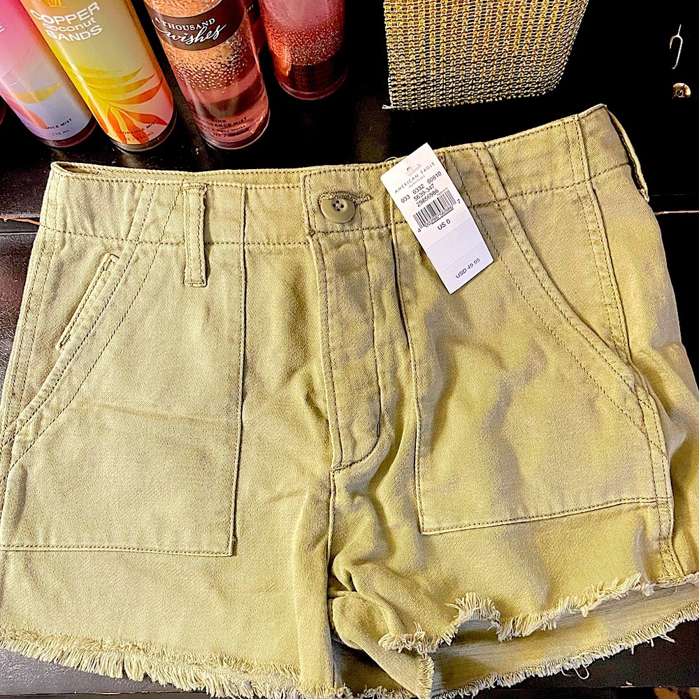 Super High Rise Denim Shorts
